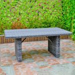 Wetherby Rattan Cube Dining Set - Image 5