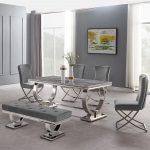Richmond Marble Dining Table Set