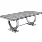 Richmond Marble Dining Table Set - Image 3