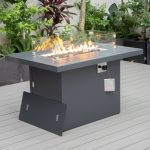 Cheltenham Aluminium 6 Seater Corner Sofa With Fire Pit - Image 12