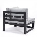 Cheltenham Aluminium 8 Seater U Shaped Sofa Set without Fire Pit Table - Image 10