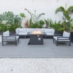 Cheltenham Aluminium 6 Seater Sofa Set Without Firepit - Image 3