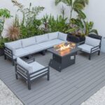 Cheltenham Aluminium 6 Seater Sofa Set Without Firepit