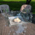 Wentworth 4 Seater Dining Set With Firepit - Image 3