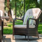Wentworth 4 Seater Dining Set With Firepit - Image 4